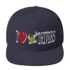 “I LOVE TAXI DRIVERS” Embroidered Yupoong Snapback Hat - Image 17