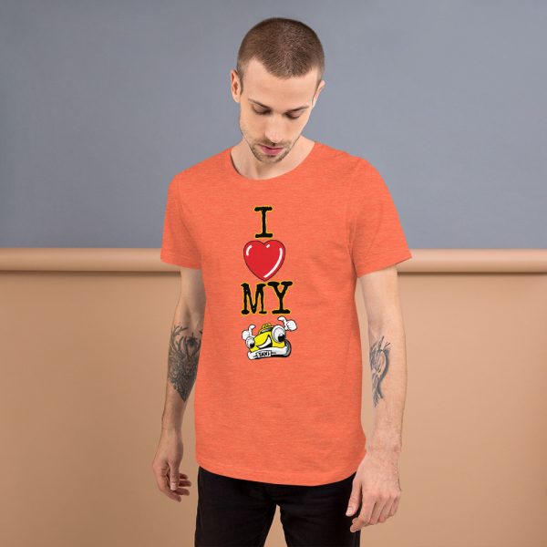 “I LOVE MY TAXI” Premium Bright Color T-Shirt - Image 9