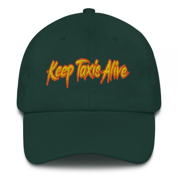 “KEEP TAXIS ALIVE – v2” Embroidered Yupoong Dad Hat - Image 7