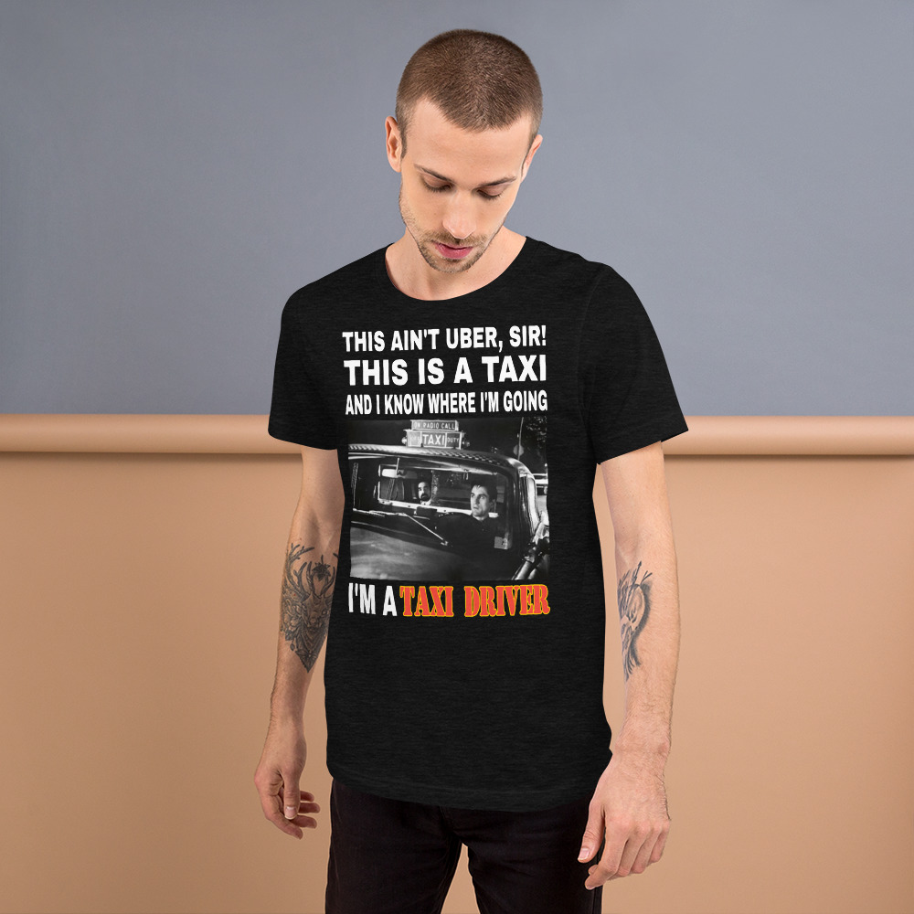 "THIS AIN'T UBER SIR!" Premium Dark Color T-Shirt