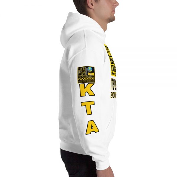 “DO NOT DISTURB MY TAXI BUSINESS” Premium Soft & Heavy Blend Hoodie - Image 4