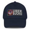 “UBER SUCKS” Embroidered Yupoong Dad Hat - Image 6