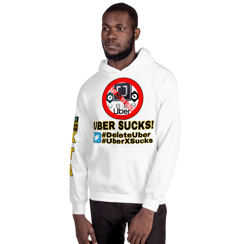 “UBER SUCKS!” Premium Soft & Heavy Blend Hoodie