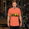 "I'M THE TAXI DRIVER" Premium Dark Color T-Shirt - Image 9