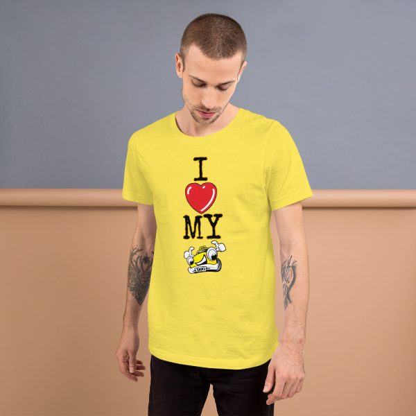 “I LOVE MY TAXI” Premium Bright Color T-Shirt - Image 11