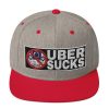“UBER SUCKS” Embroidered Yupoong Snapback Hat - Image 29