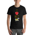 "I LOVE MY TAXI" Premium Dark Color T-Shirt