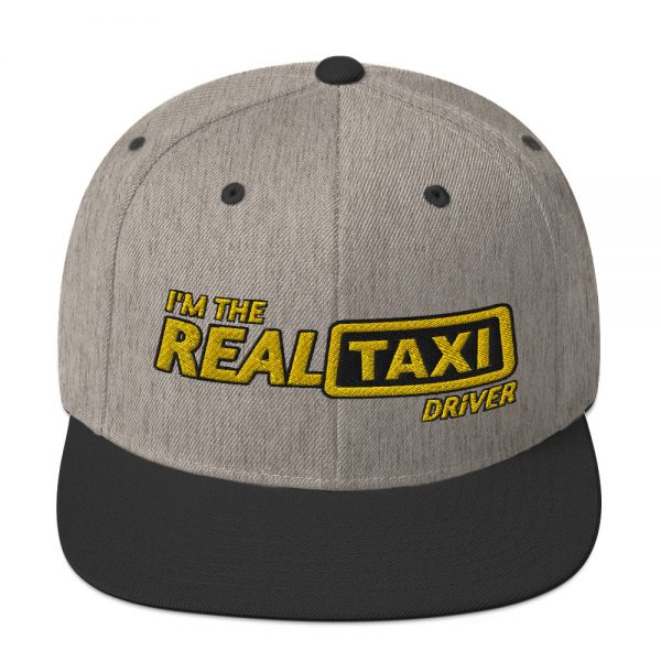 “I'M THE REAL TAXI DRIVER - v2” Embroidered Yupoong Snapback Hat - Image 24