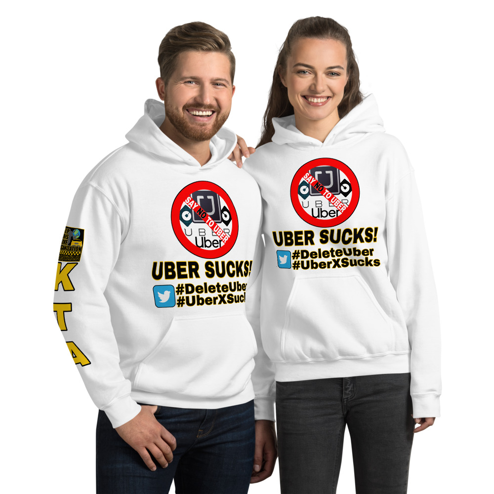 “UBER SUCKS!” Premium Soft & Heavy Blend Hoodie