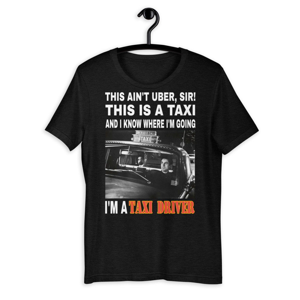 "THIS AIN'T UBER SIR!" Premium Dark Color T-Shirt