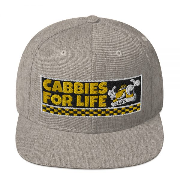 “CABBIES FOR LIFE” Embroidered Yupoong Snapback Hat - Image 26
