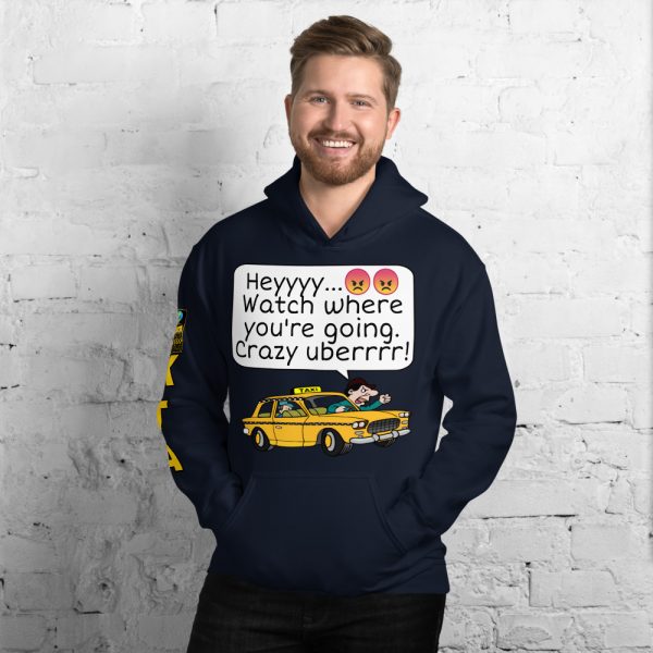 “CRAZY UBERRRR” Premium Soft & Heavy Blend Hoodie - Image 8