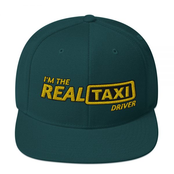 “I'M THE REAL TAXI DRIVER - v2” Embroidered Yupoong Snapback Hat - Image 22