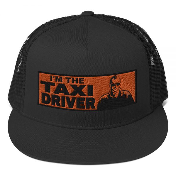 “I’M THE TAXI DRIVER” Embroidered Yupoong Trucker Cap - Image 2