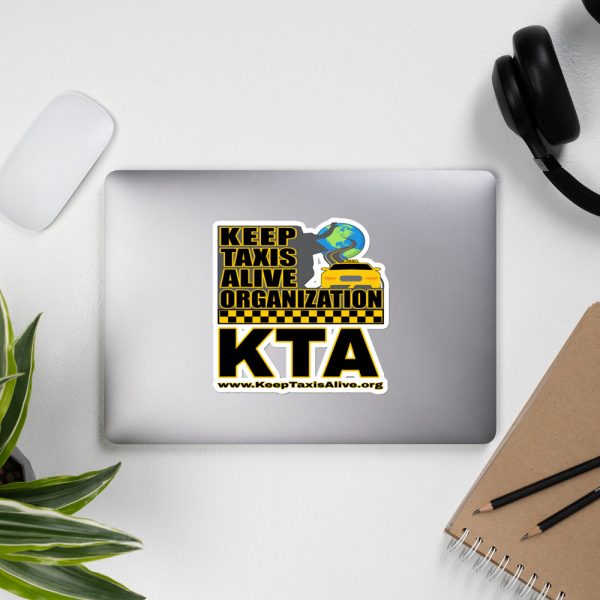 “KEEP TAXIS ALIVE ORGANIZATION” Premium Kiss Cut Emblem Stickers - Image 9