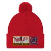 “MR. THRILLER, THE UBER KILLER” Embroidered Pom-Pom Beanie - Image 10