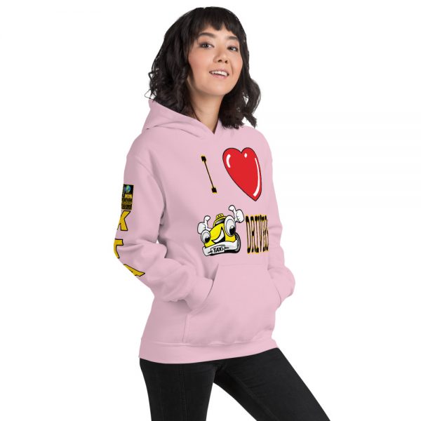 "I LOVE TAXI DRIVERS" Premium Soft & Heavy Blend Hoodie - Image 20