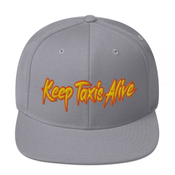 “KEEP TAXIS ALIVE - v2” Embroidered Yupoong Snapback Hat - Image 31