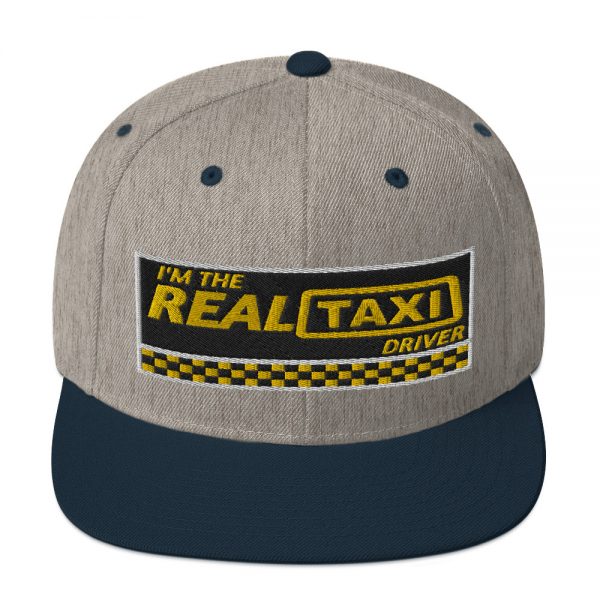 “I'M THE REAL TAXI DRIVER - v1” Embroidered Yupoong Snapback Hat - Image 27