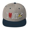 “I LOVE MY TAXI” Embroidered Yupoong Snapback Hat - Image 27