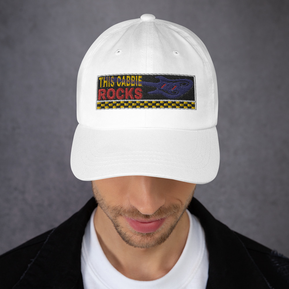 “THIS CABBIE ROCKS” Embroidered Yupoong Dad Hat