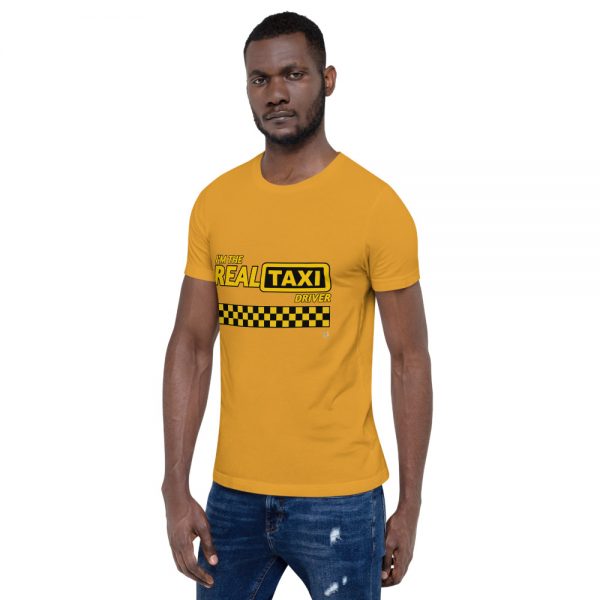 “I’M THE REAL TAXI DRIVER” Premium Bright Color T-Shirt - Image 11