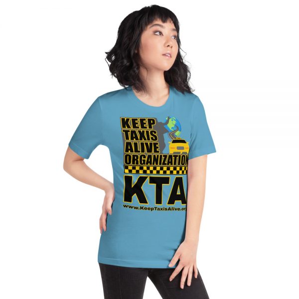 “KEEP TAXIS ALIVE ORGANIZATION” Premium Bright Color T-Shirt - Image 7
