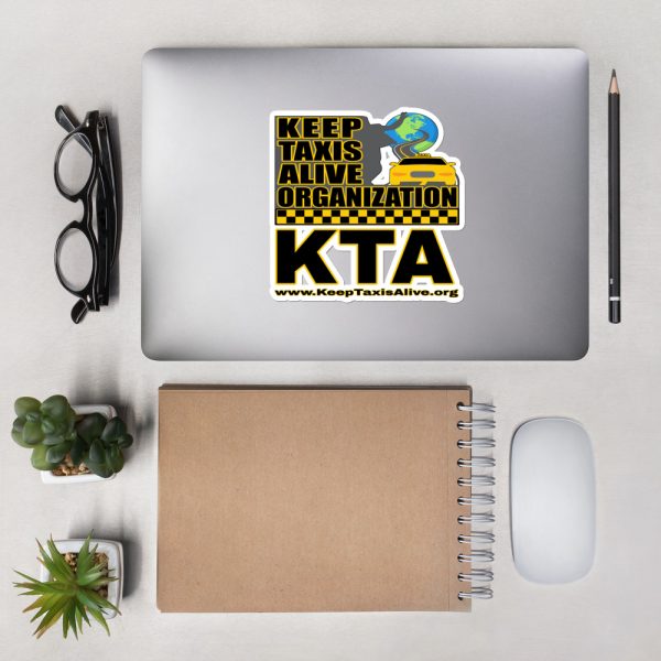 “KEEP TAXIS ALIVE ORGANIZATION” Premium Kiss Cut Emblem Stickers