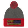 “THIS CABBIE ROCKS” Embroidered Pom-Pom Beanie - Image 5