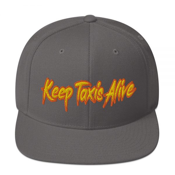 “KEEP TAXIS ALIVE - v2” Embroidered Yupoong Snapback Hat - Image 14