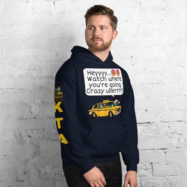 “CRAZY UBERRRR” Premium Soft & Heavy Blend Hoodie - Image 9