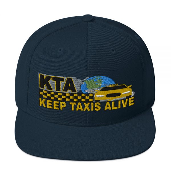 “KEEP TAXIS ALIVE - v1” Embroidered Yupoong Snapback Hat - Image 15