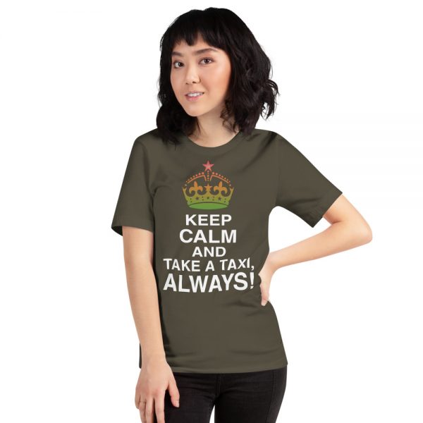 "KEEP CALM" Premium Dark Color T-Shirt - Image 8