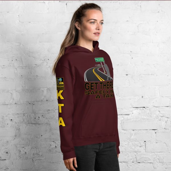 “GET THERE SAFELY IN A TAXI” Premium Soft & Heavy Blend Hoodie - Image 16