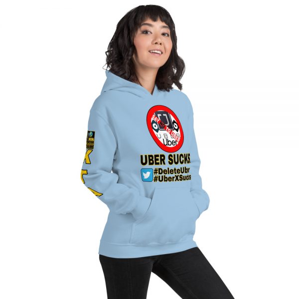 “UBER SUCKS!” Premium Soft & Heavy Blend Hoodie - Image 18