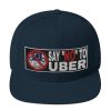 “SAY NO TO UBER - v2” Embroidered Yupoong Snapback Hat - Image 15