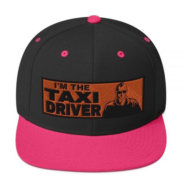 “I'M THE TAXI DRIVER” Embroidered Yupoong Snapback Hat - Image 4