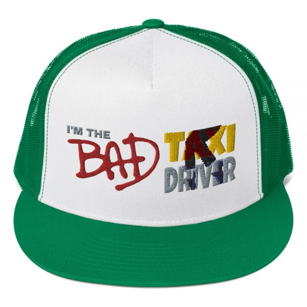 “I’M THE BAD TAXI DRIVER” Embroidered Yupoong Trucker Cap - Image 5