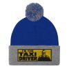 “I’M THE TAXI DRIVER” Embroidered Pom-Pom Beanie - Image 8