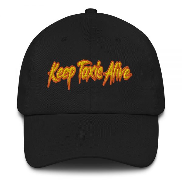 “KEEP TAXIS ALIVE – v2” Embroidered Yupoong Dad Hat - Image 2