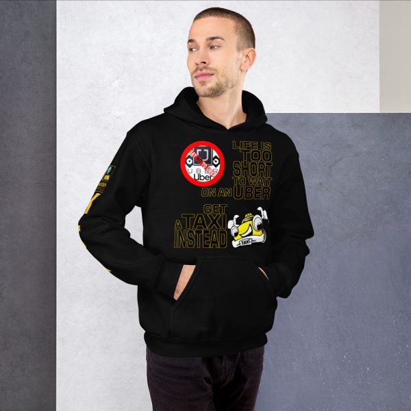 “LIFE IS TOO SHORT TO WAIT ON AN UBER” Premium Soft & Heavy Blend Hoodie - Image 4
