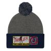 “MR. THRILLER, THE UBER KILLER” Embroidered Pom-Pom Beanie - Image 2