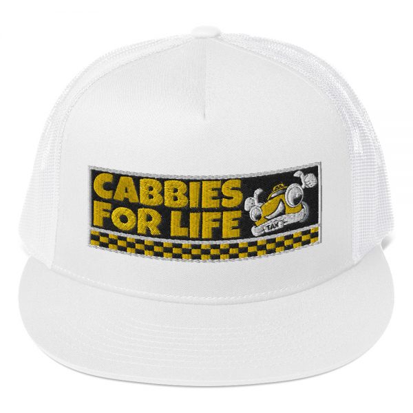 “CABBIES FOR LIFE” Embroidered Yupoong Trucker Cap