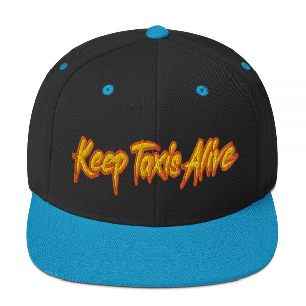 “KEEP TAXIS ALIVE - v2” Embroidered Yupoong Snapback Hat - Image 2
