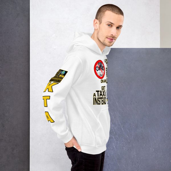“LIFE IS TOO SHORT TO WAIT ON AN UBER” Premium Soft & Heavy Blend Hoodie - Image 3