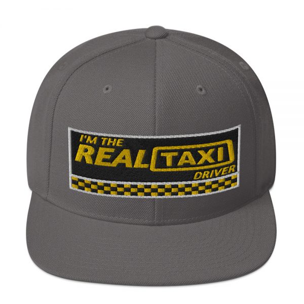“I'M THE REAL TAXI DRIVER - v1” Embroidered Yupoong Snapback Hat - Image 13
