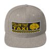 “FOLLOW THAT TAXI” Embroidered Yupoong Snapback Hat - Image 26