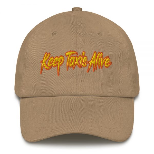 “KEEP TAXIS ALIVE – v2” Embroidered Yupoong Dad Hat - Image 9