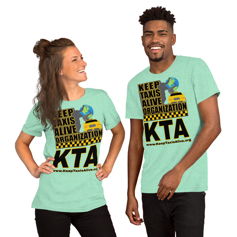 “KEEP TAXIS ALIVE ORGANIZATION” Premium Bright Color T-Shirt