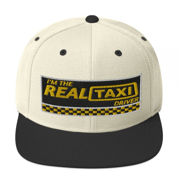“I'M THE REAL TAXI DRIVER - v1” Embroidered Yupoong Snapback Hat - Image 35